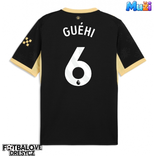 Manchester City Marc Guehi #6 Venkovní Dres 2026-27 Krátký Rukáv Manchester City Marc Guehi #6 Venkovní Dres 2026-27 Krátký Rukáv